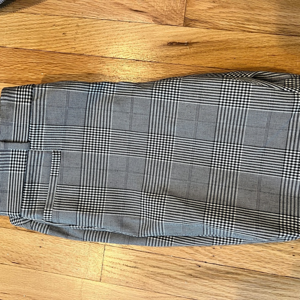 Banana Republic Gray Plaid